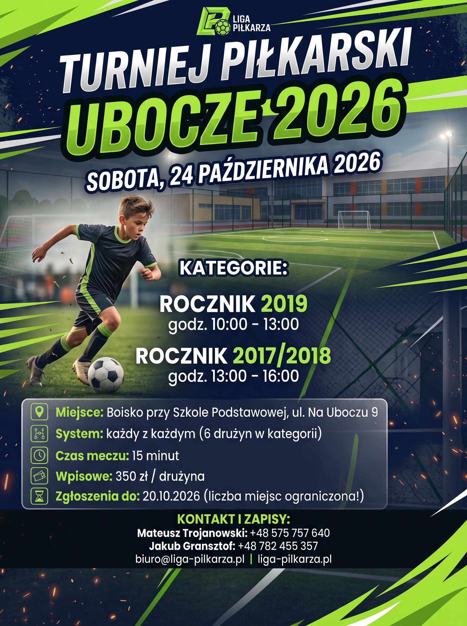 ⚽ Turniej Piłkarski – UBOCZE CUP 2026! ⚽